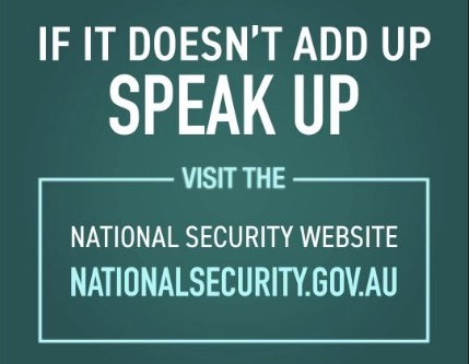 National Security Hotline - Call 1800 123 400